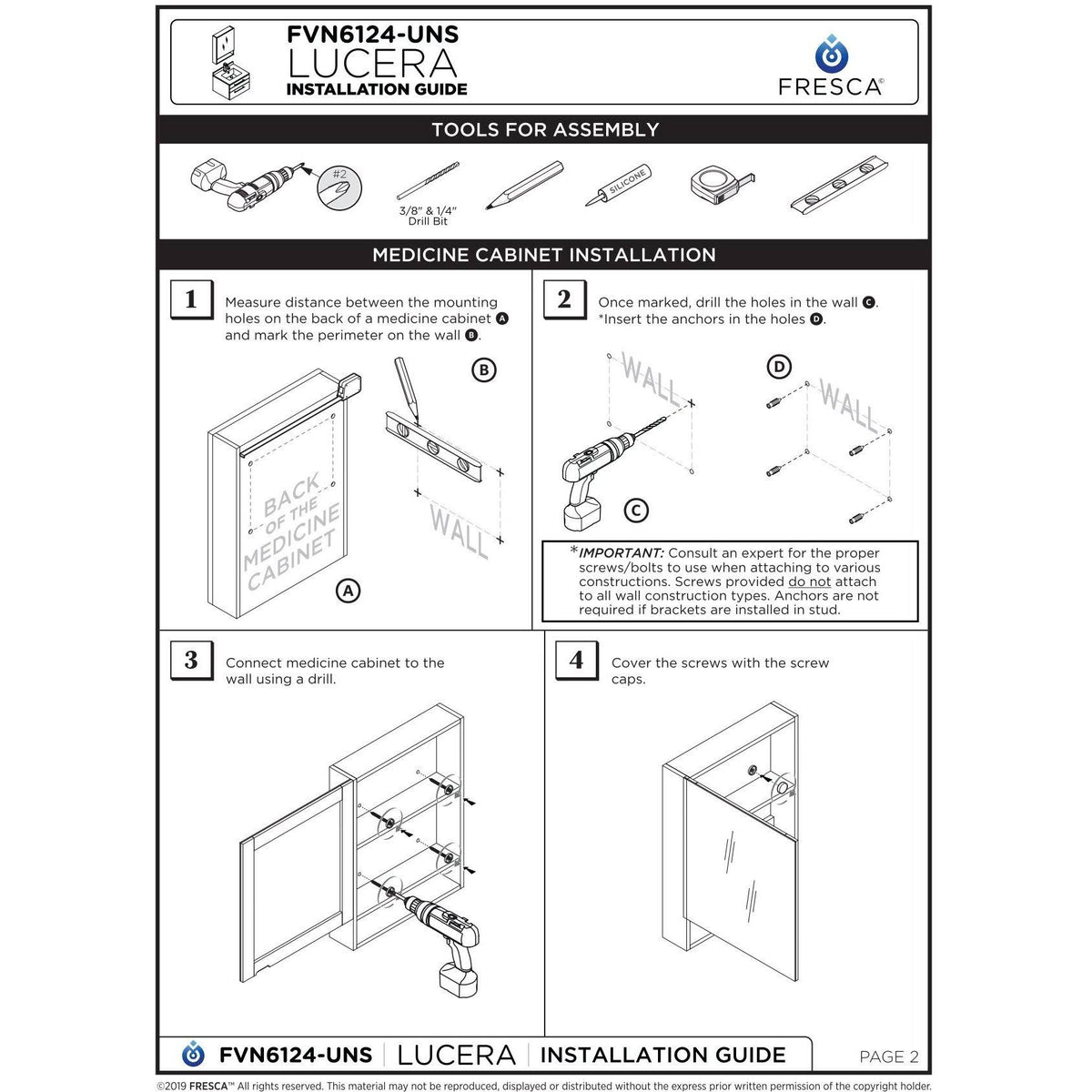 Espresso Wall Hung Undermount Bathroom Cabinet T870872