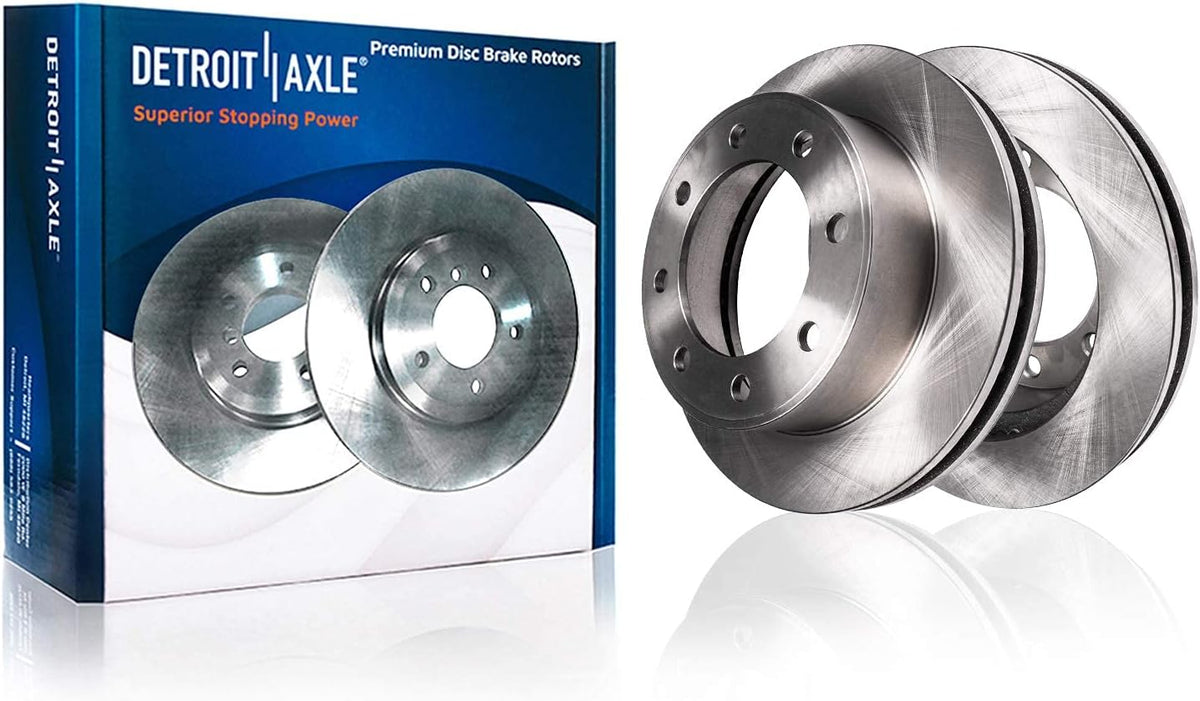 Rear Disc Rotors and Brake Pads 4pc Set H99766