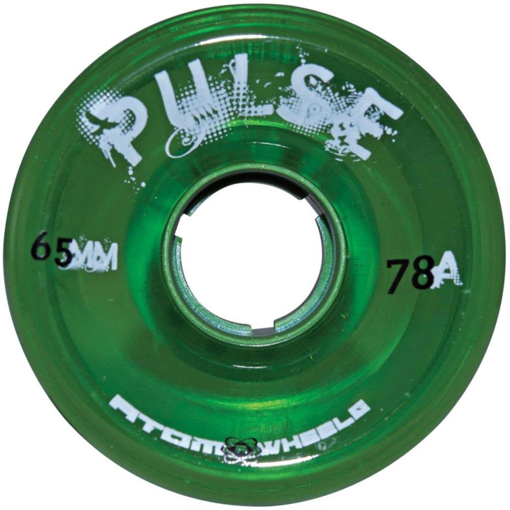Green 65mm 78A Outdoor Wheels 4 Pack M7960