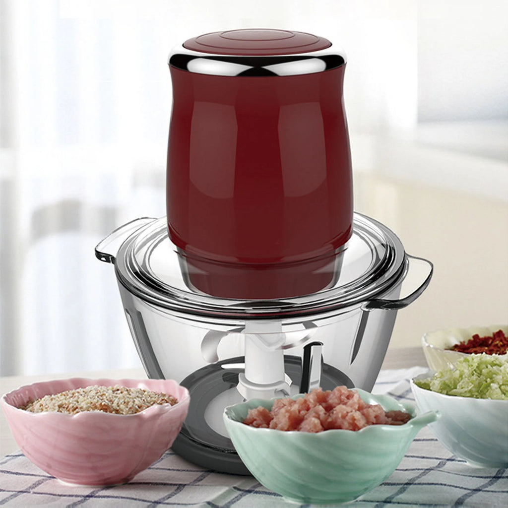 220V Electric Meat Grinder 500W Stainless Steel Food Processor and Sausage Maker P981651