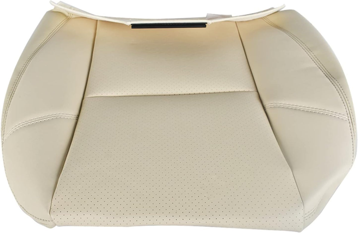 Leather Seat Cover Driver Side Bottom Tan Replacement Pack of 2 D223