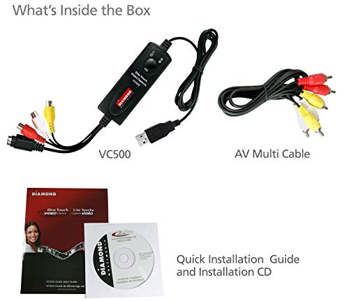 VC500 VHS to Digital File Converter U84217