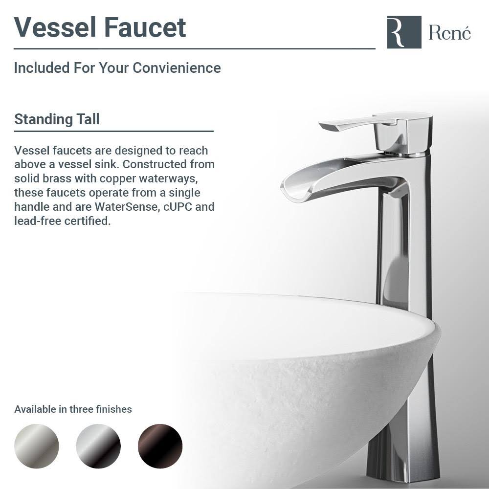 Stone Composite Oval Vessel Sink Q28942
