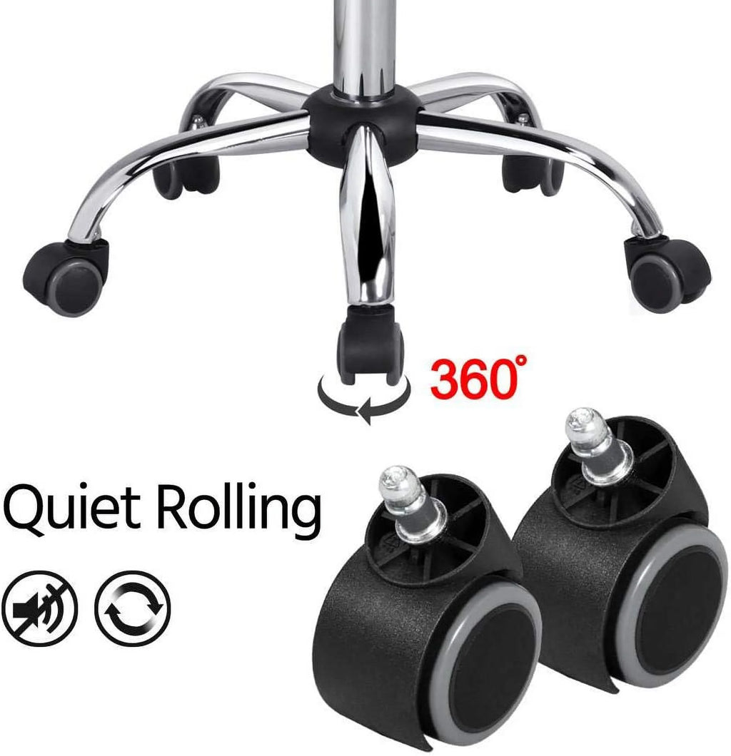 Black PU Leather Low Back Executive Office Chair with Wheels V9936