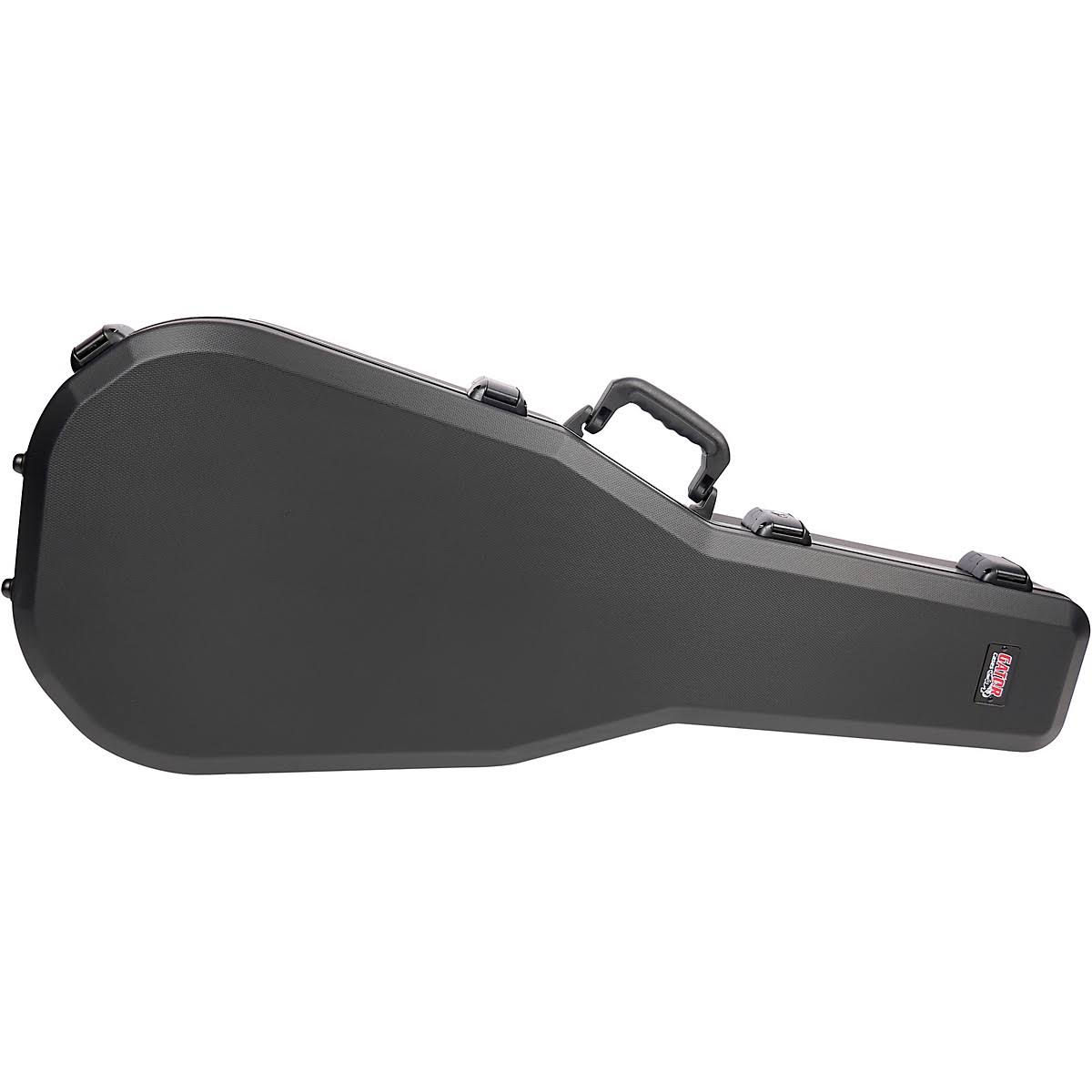 Black Molded Acoustic Guitar Case V99426