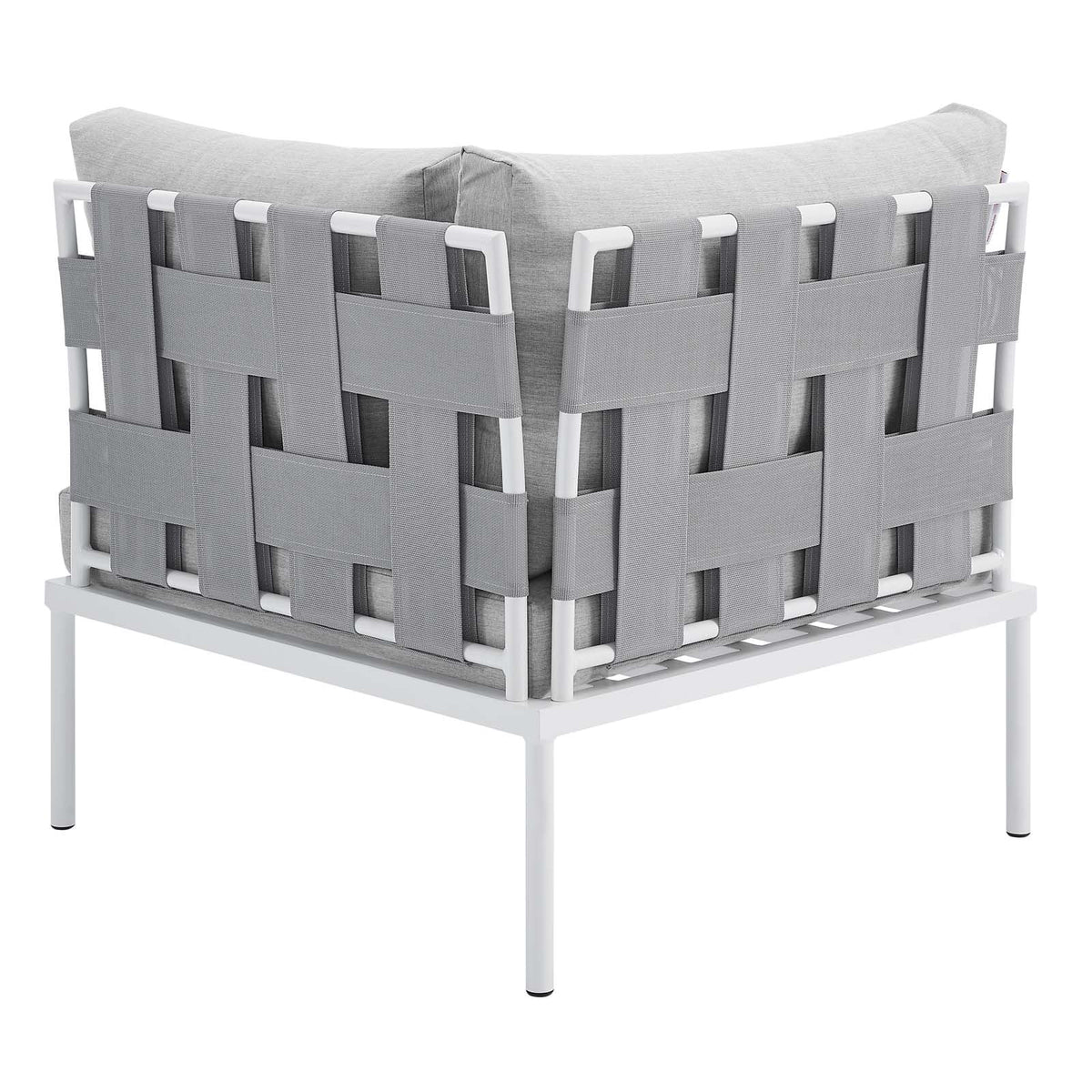 Grey Modern Outdoor Corner Chair Z5004