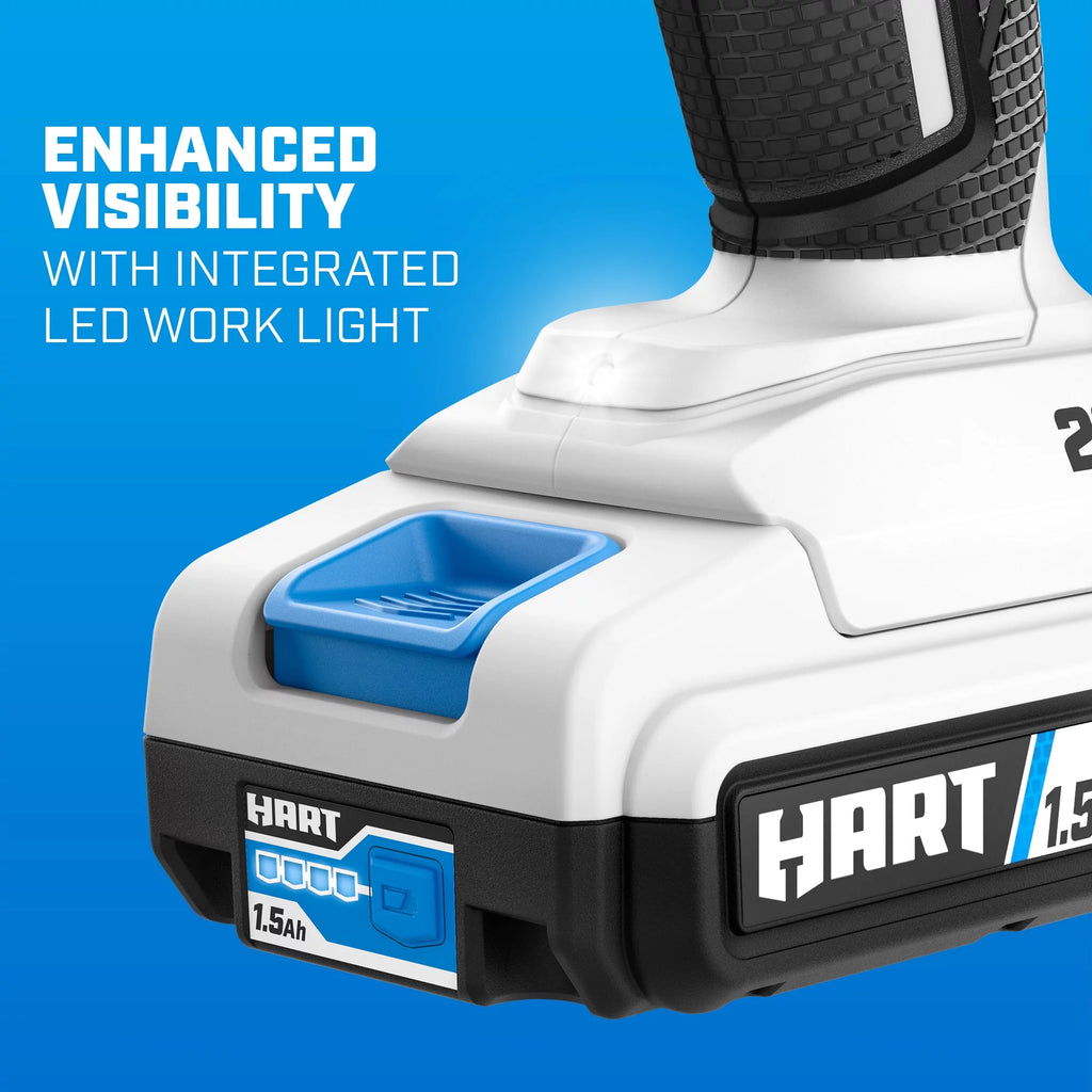 Cordless 1/2-inch Drill/Driver Kit with 2 Batteries G360