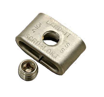 Scru-Lokt Buckles, 301SS 1/4 Hard, 10 - 32 x 5/32 SS, 50 Pieces/Box, Steel X9098