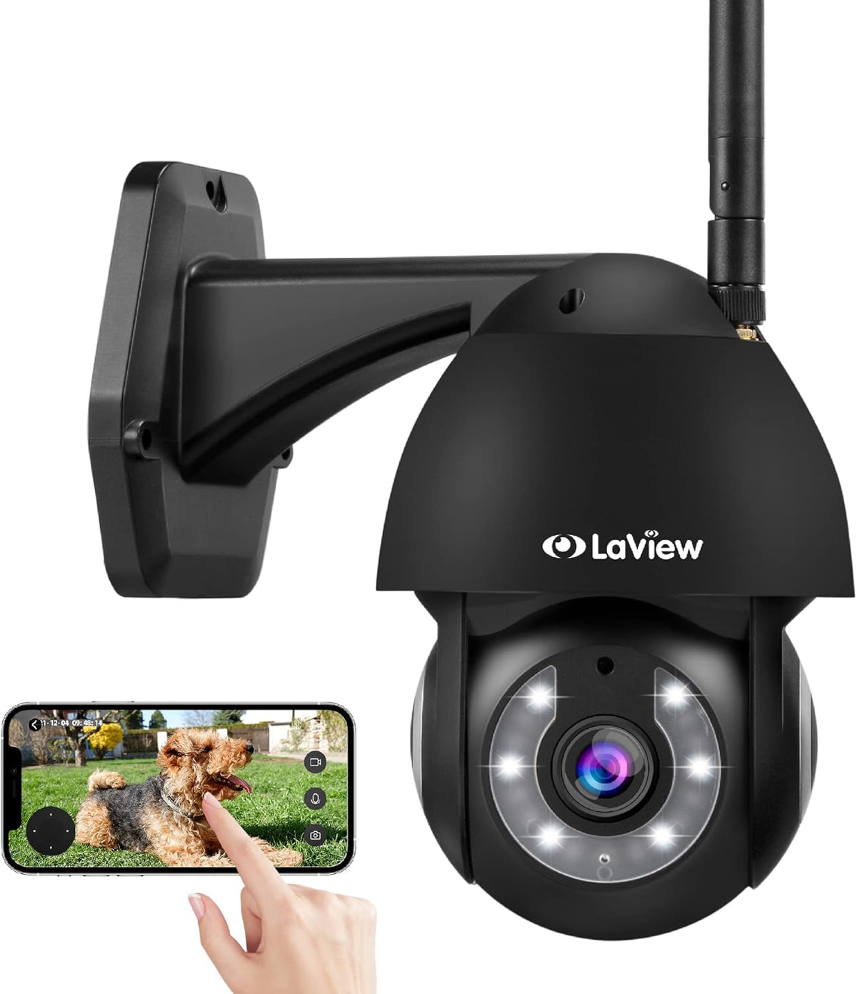 Outdoor Wired Security Camera with Starlight Color Night Vision M369781