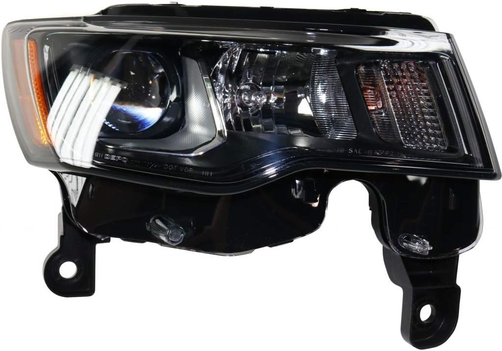 Jeep Grand Cherokee Driver Side Halogen Headlight Assembly A195584