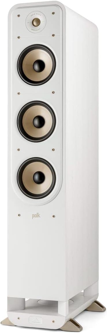 White Floorstanding Speaker, Pair B704773