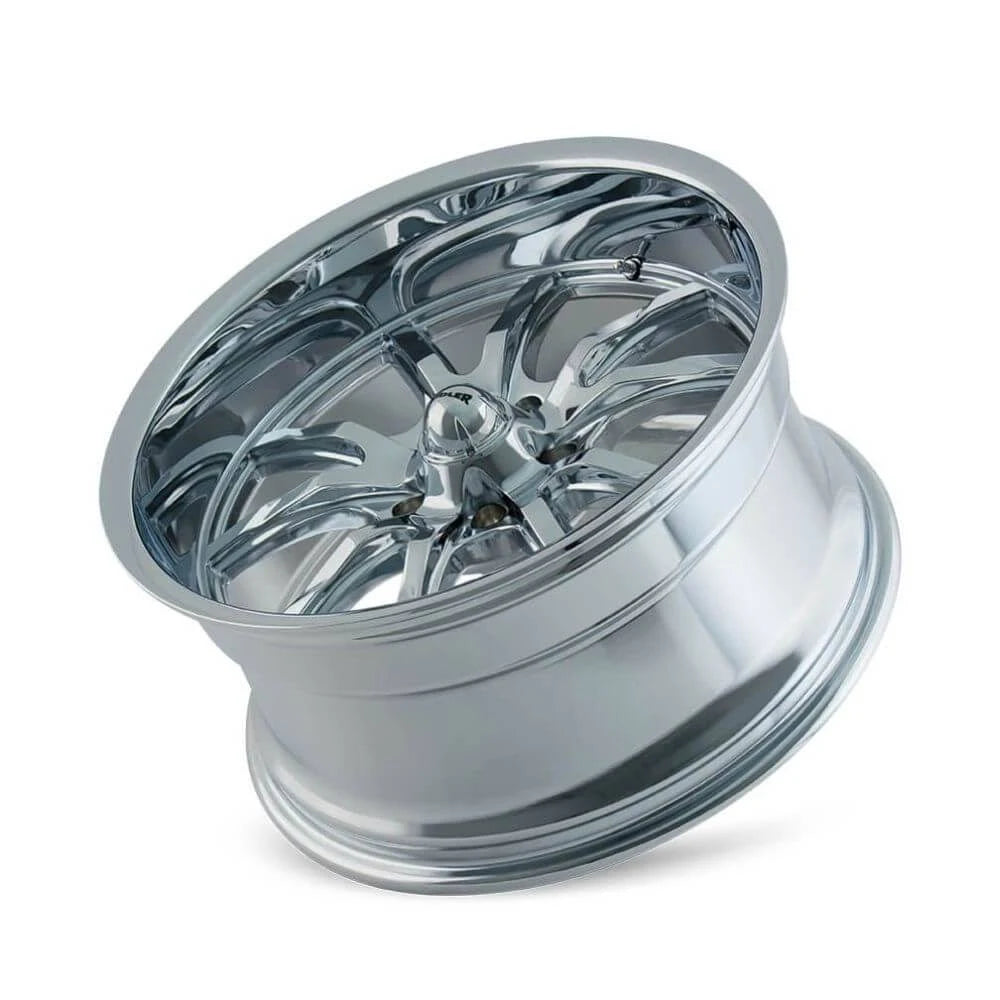 22x9.5 5x120 +18mm Chrome Wheel Rim T1993