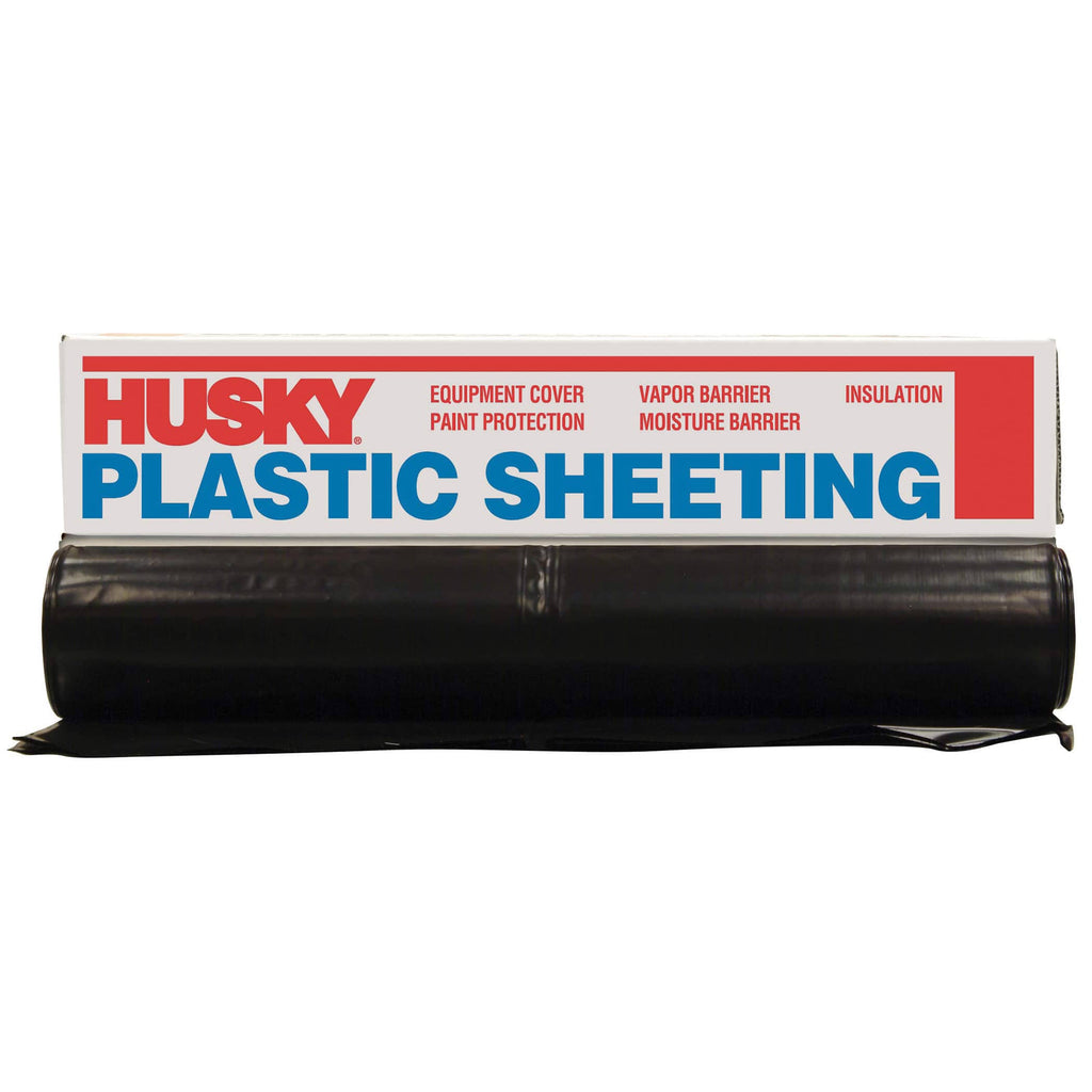 Black Polyethylene Plastic Sheeting B74617