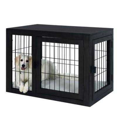Furniture-Style Dog Crate with Double Doors O17292
