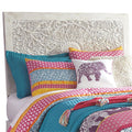 White Full Panel Headboard S676134