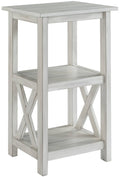 White Wash Bookcase X2876