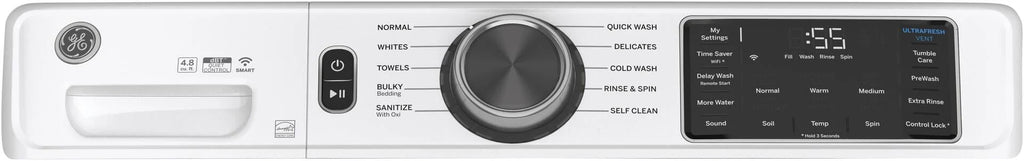 White Front Loading Washer H6036
