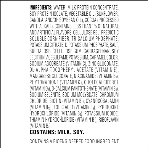 Creamy Chocolate Protein Shake 23g Protein 12 Count B726