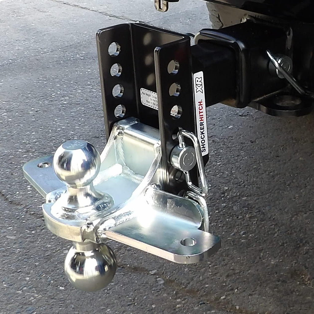 Combo Ball Mount with Sway Control Tabs, 12,000 lbs, Fits 2-1/2" Hitch S896458