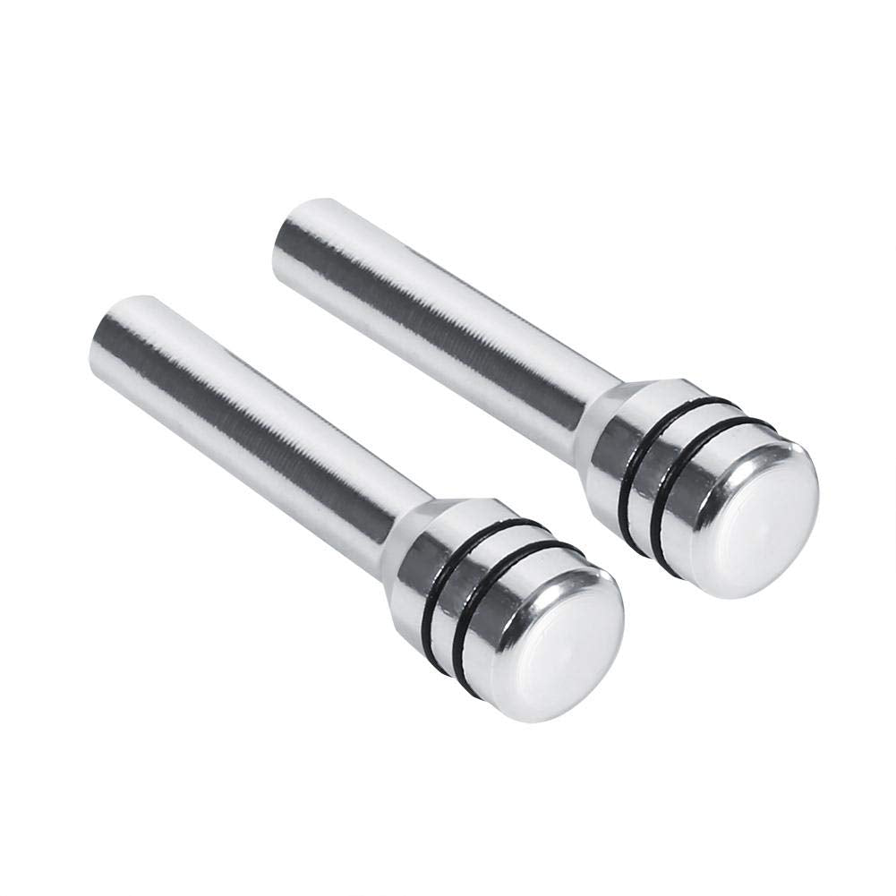 2PCS Aluminum Interior Door Lock Knob Pack of 2 F66134