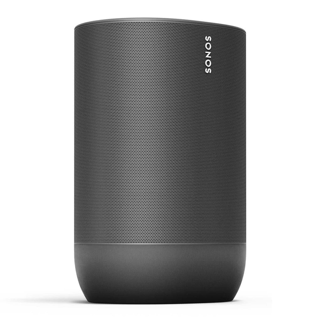 Black Portable Smart Battery-Powered Speaker with Bluetooth and Wi-Fi A720