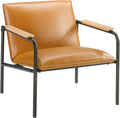 Camel Finish Lounge Chair L588