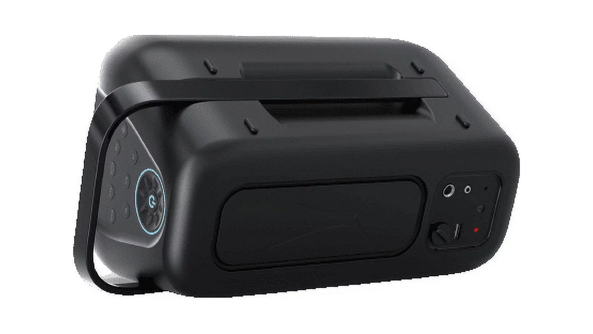 Portable Bluetooth Wireless Party Speaker with LED Lights, Black U100