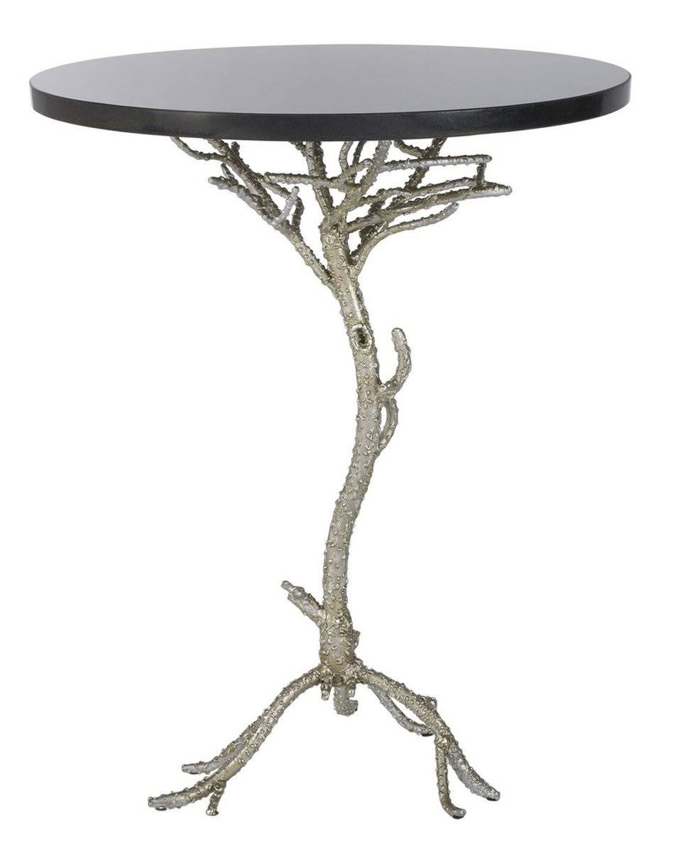 Gold White Accent Table G789