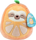 8" Orange Sloth Plush Stuffed Animal Toy G20965