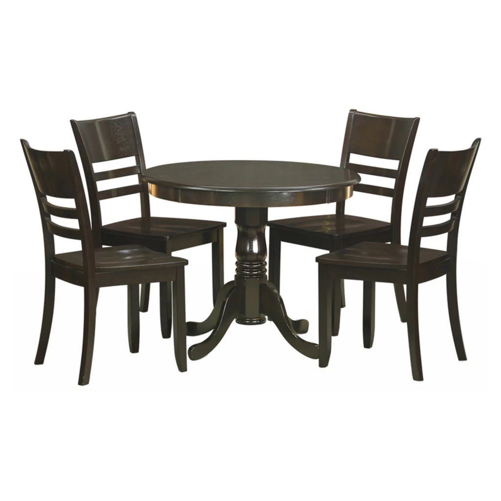 5 Piece Cappuccino Wood Kitchen Set K940