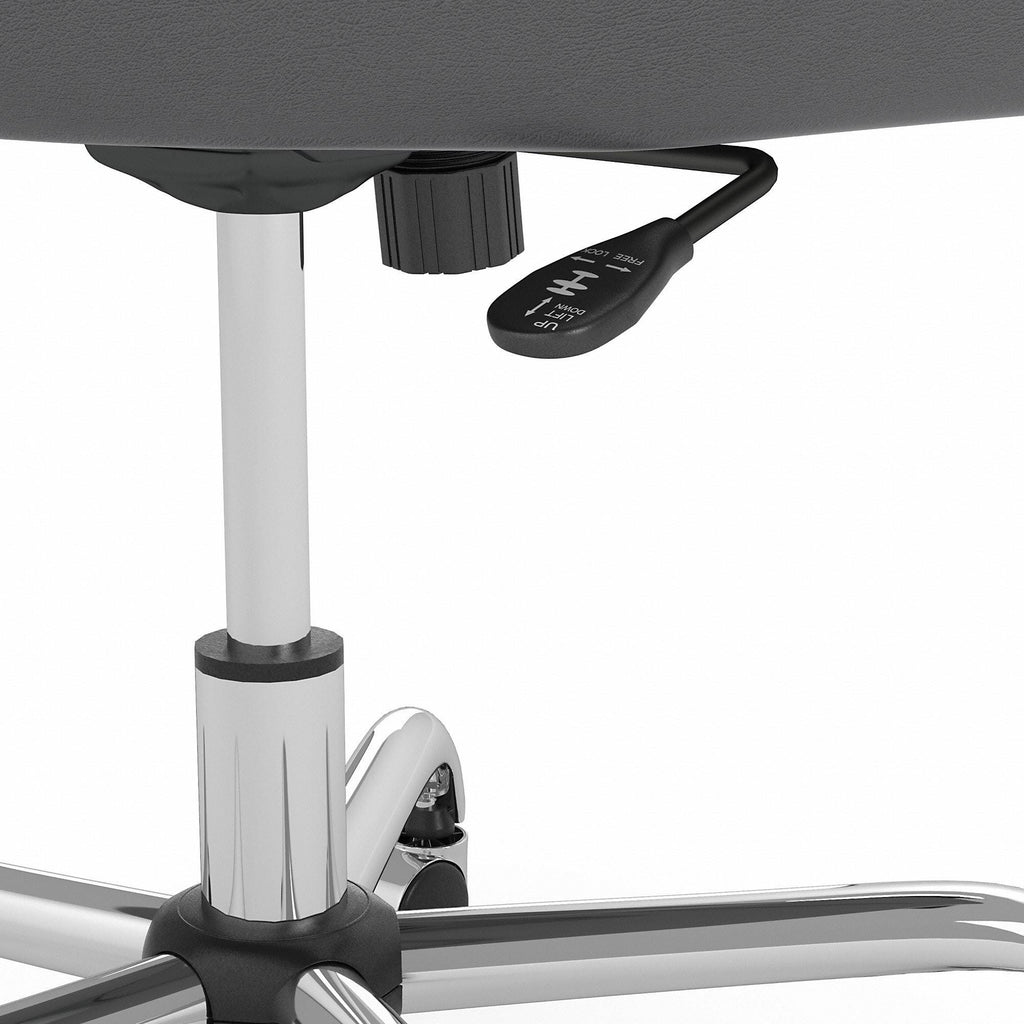 L Shaped Desk and Chair Set in Storm Gray D13061