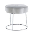 Gray Accent Vanity Stool S507