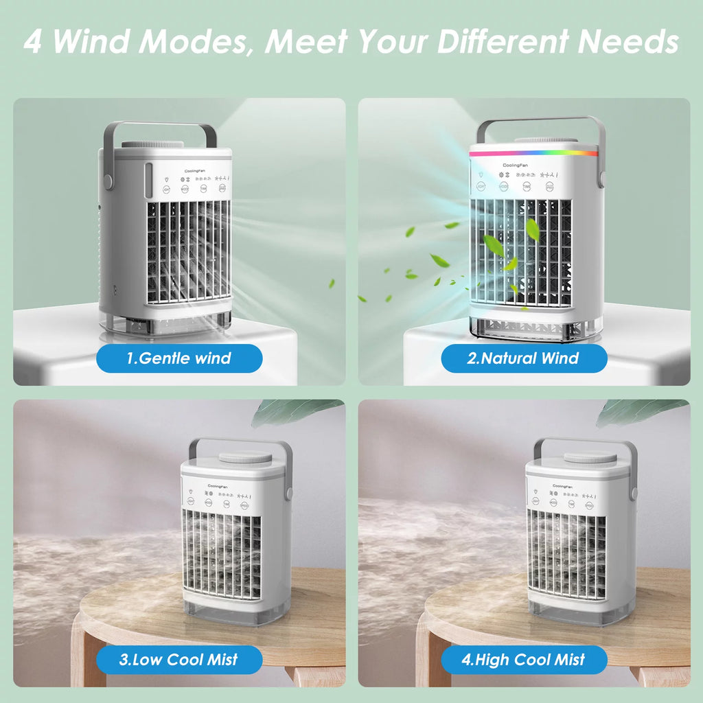 Portable Air Conditioner Cooling Fan S7772