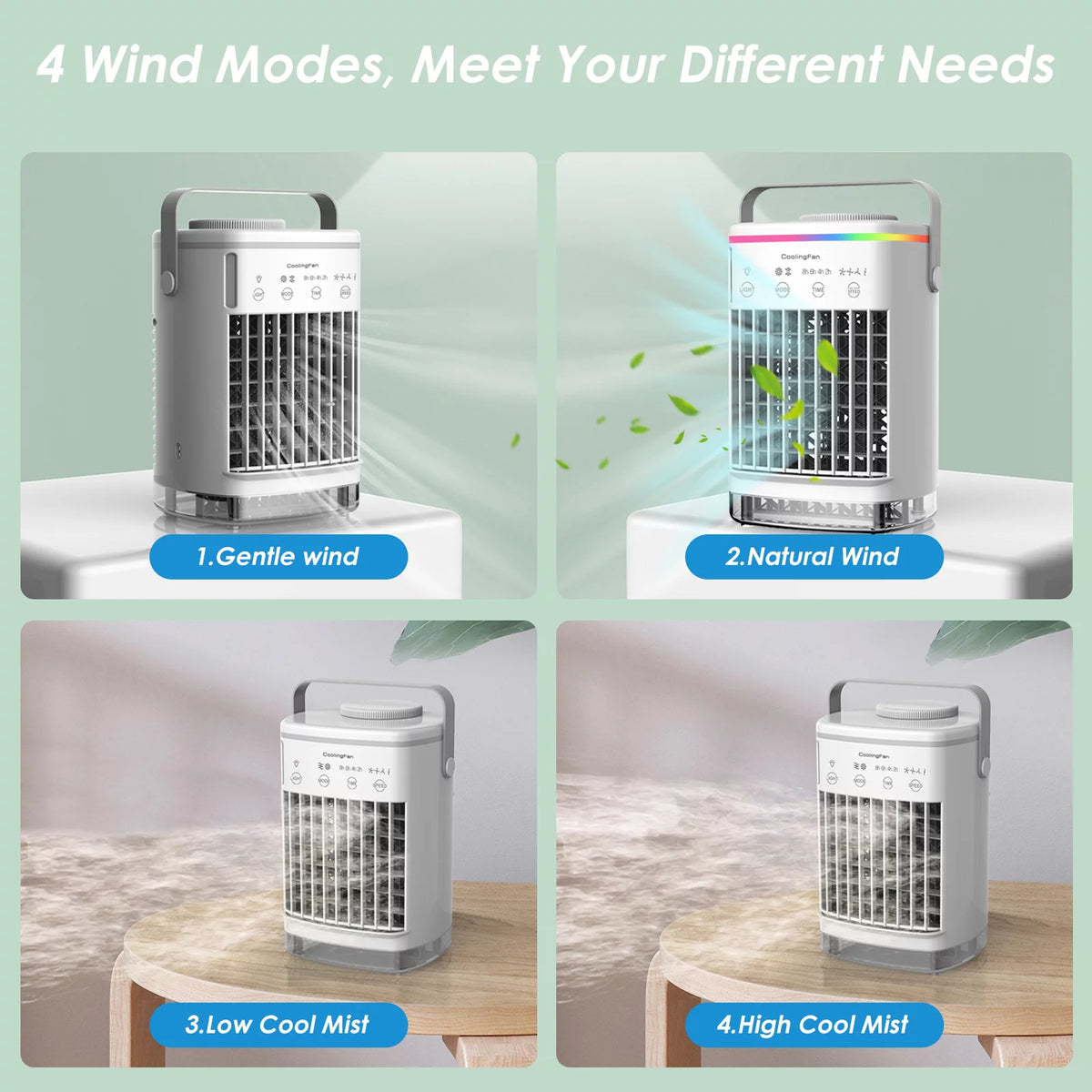 Portable Air Conditioner Cooling Fan S7772