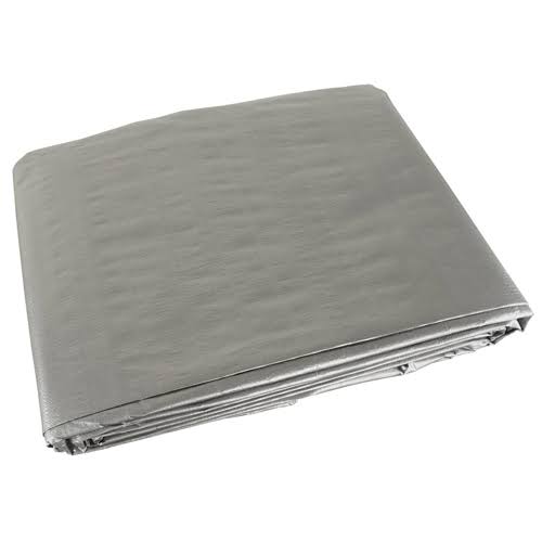 Silver 24x36 Heavy Duty UV Protected Canopy Sun Shade Boat Cover Tarp T19694