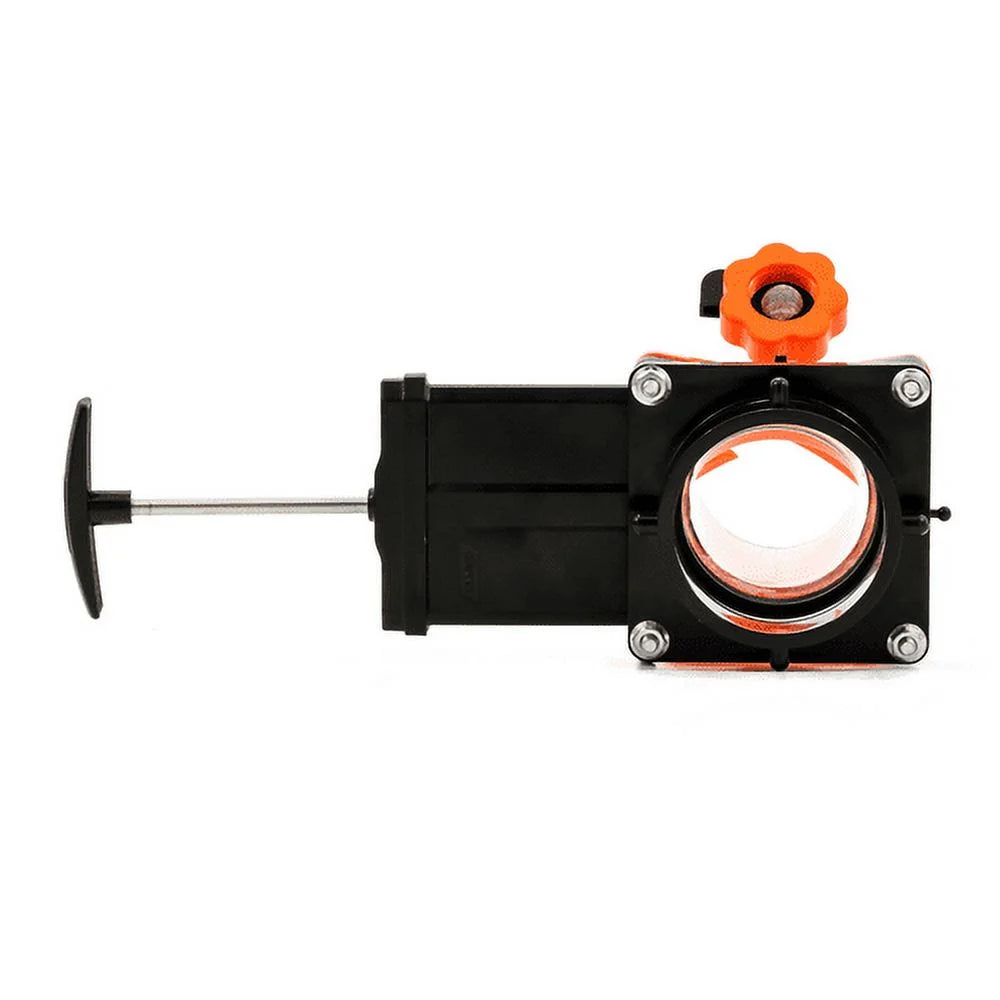 Camper/RV Tank Rinser with 45-Degree Angled Clear Elbow & Gate Valve G2521