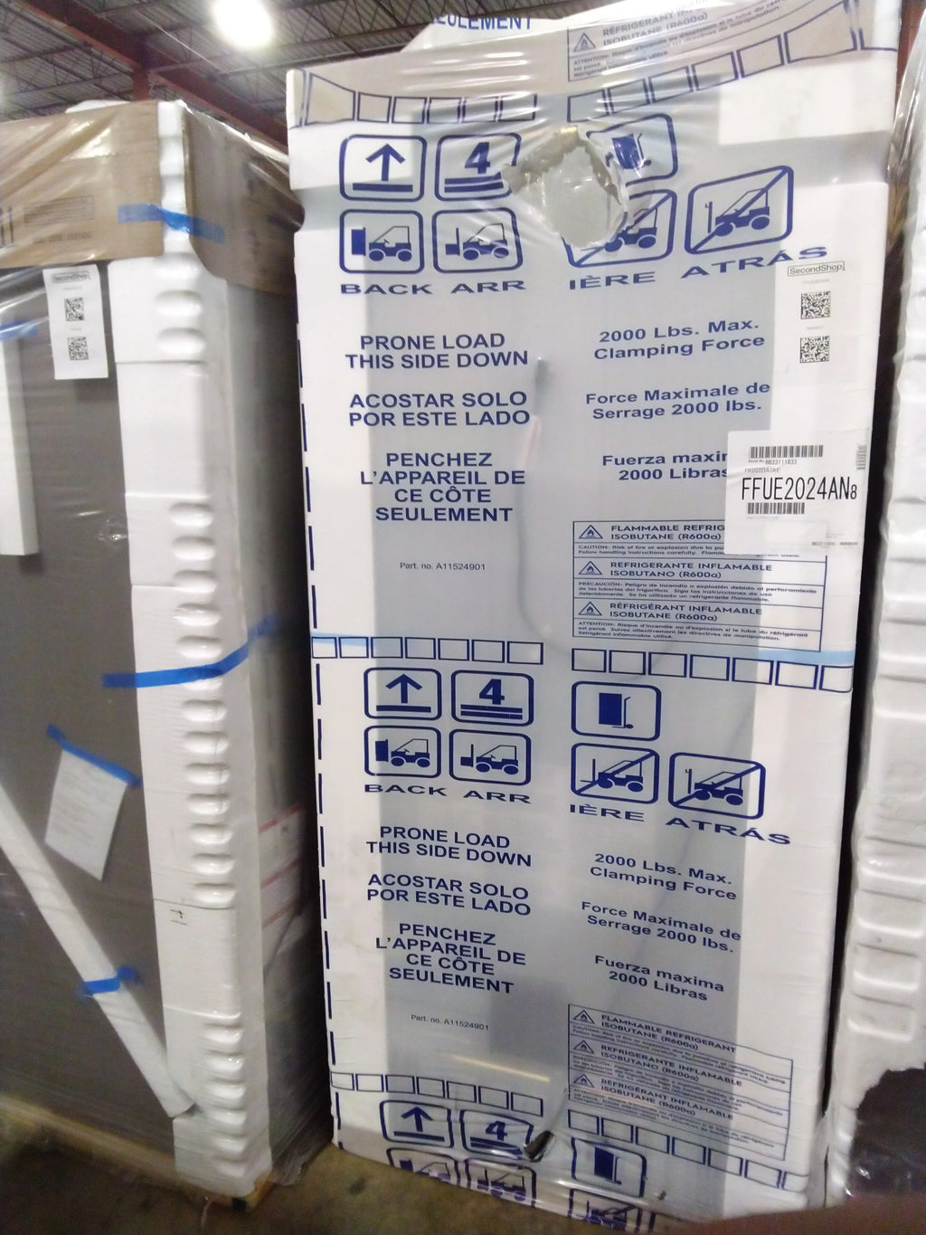 20 CU FT. Upright Freezer with Auto-Close Doors R34855