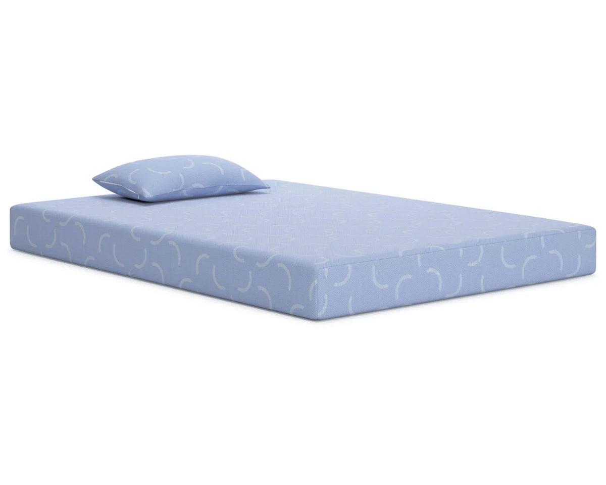 Full Size 7 Inch Firm Memory Foam Mattress with Pillow Y3822