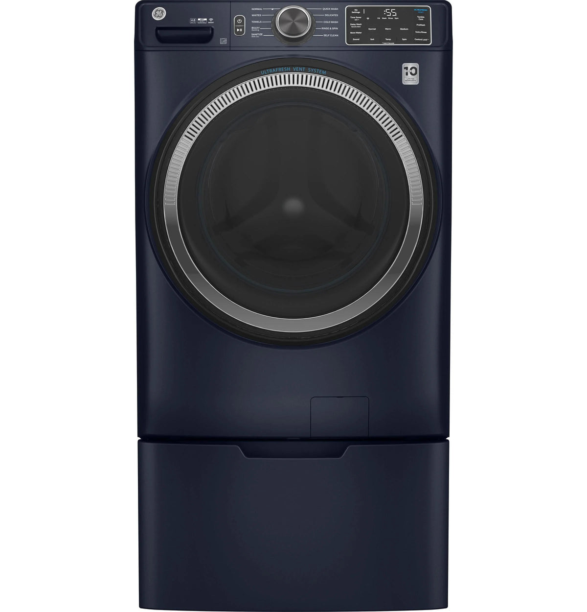 White Front Loading Washer H6036