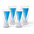 Mermaid Glass Set of 4 Drinking Glasses, 9 Ounces B192