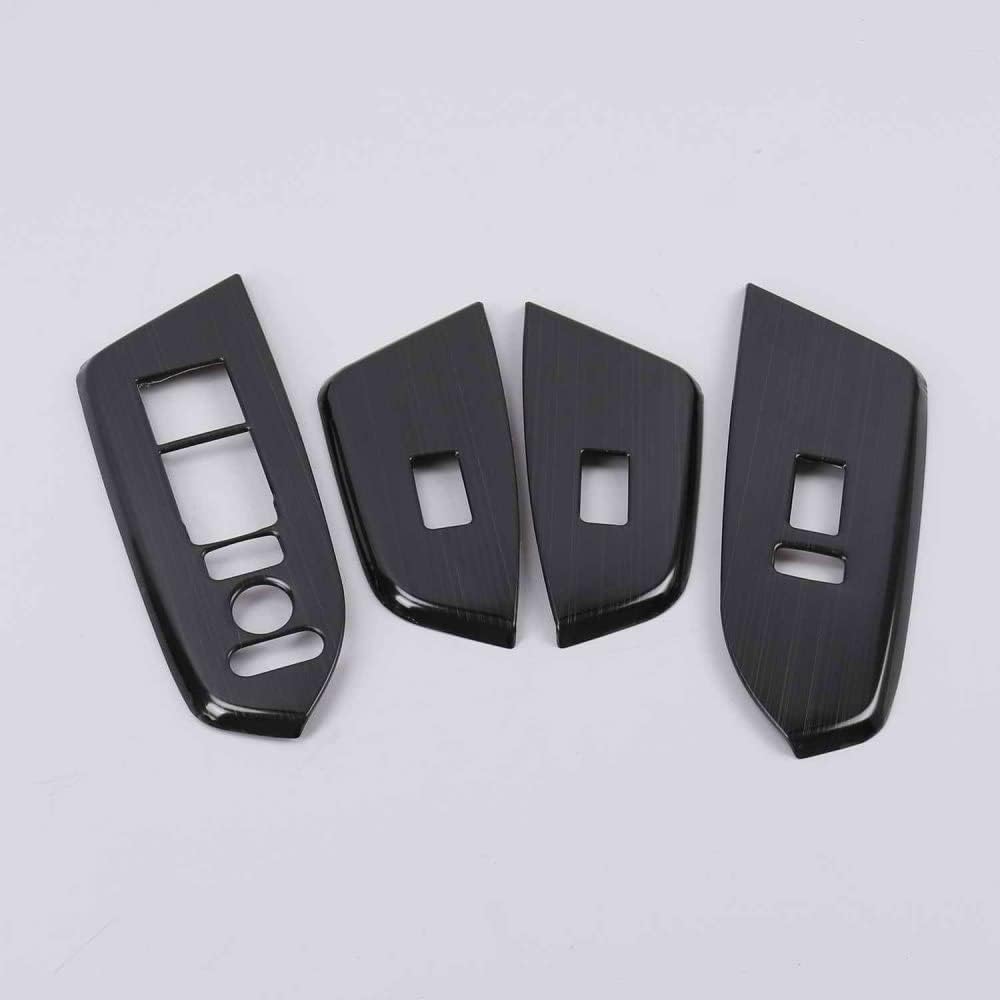 Car Window Lift Switch Panel Trim Cover Frame Interior Accessories Pack of 2 B82446