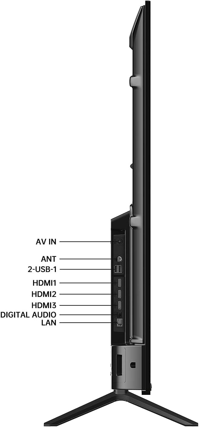 55-inch 4K UHD Android Smart LCD TV with Voice Remote V5336