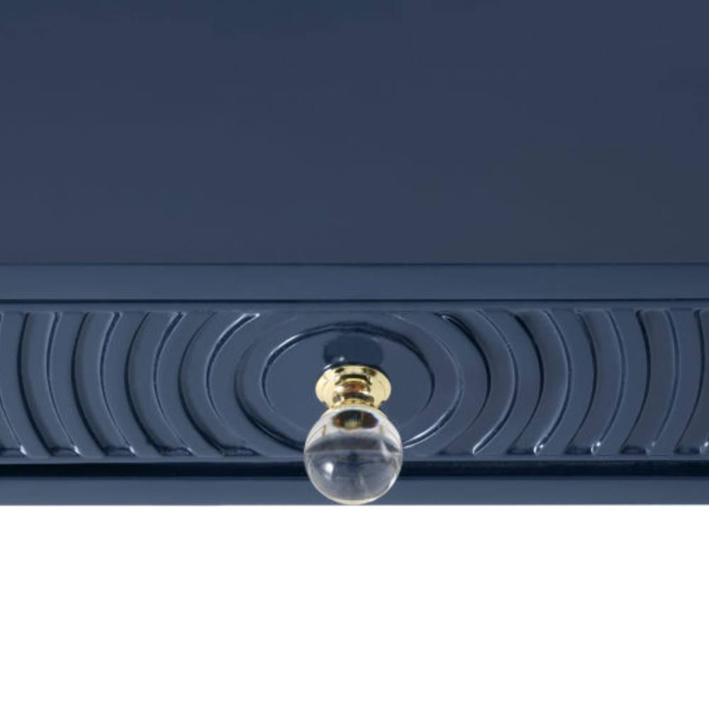 Blue Lacquer Side Table D928354