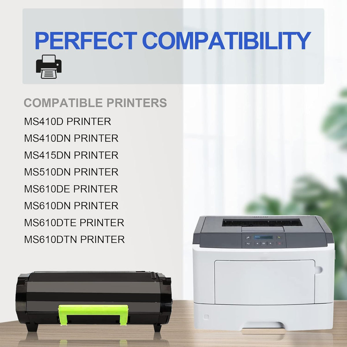 Compatible Remanufactured Black Toner Cartridge X177
