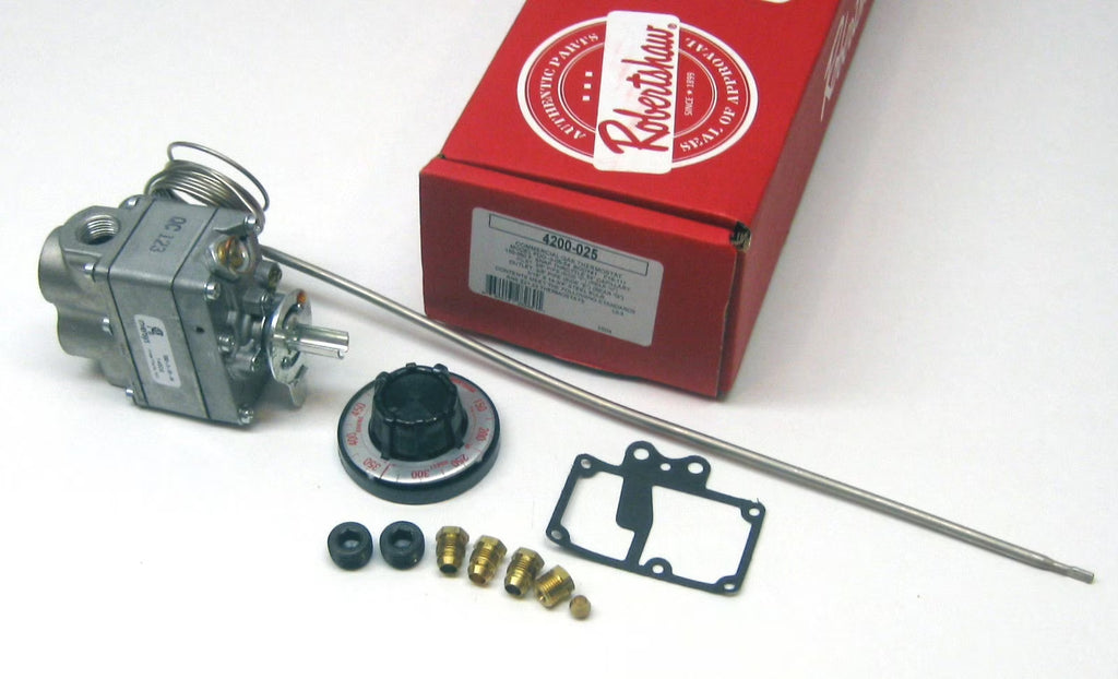 Gas Thermostat, 3/8 in Pipe, 150 to 550 F D883737