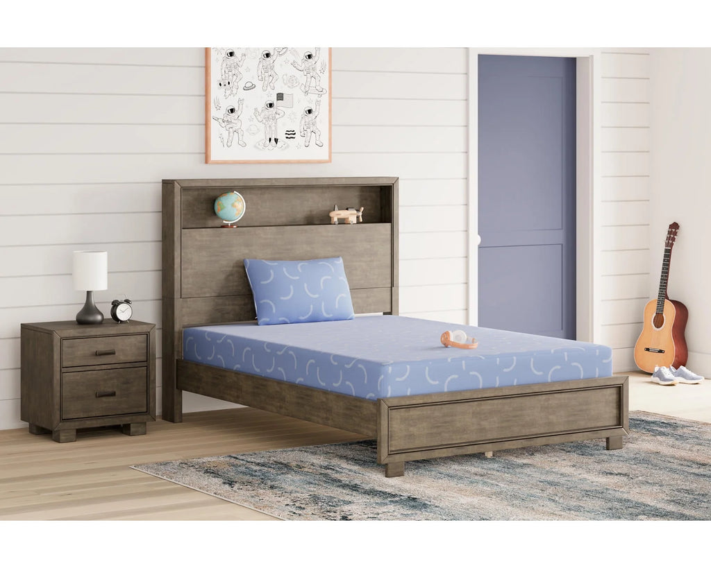 Full Size 7 Inch Firm Memory Foam Mattress with Pillow Y3822