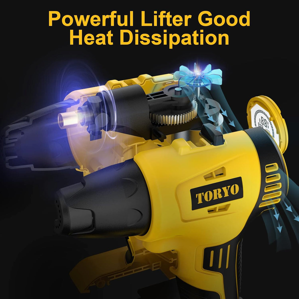 20V Cordless Tire Inflator with 2500mAh Rechargeable Battery, 150PSI, Pack of 2 G41860