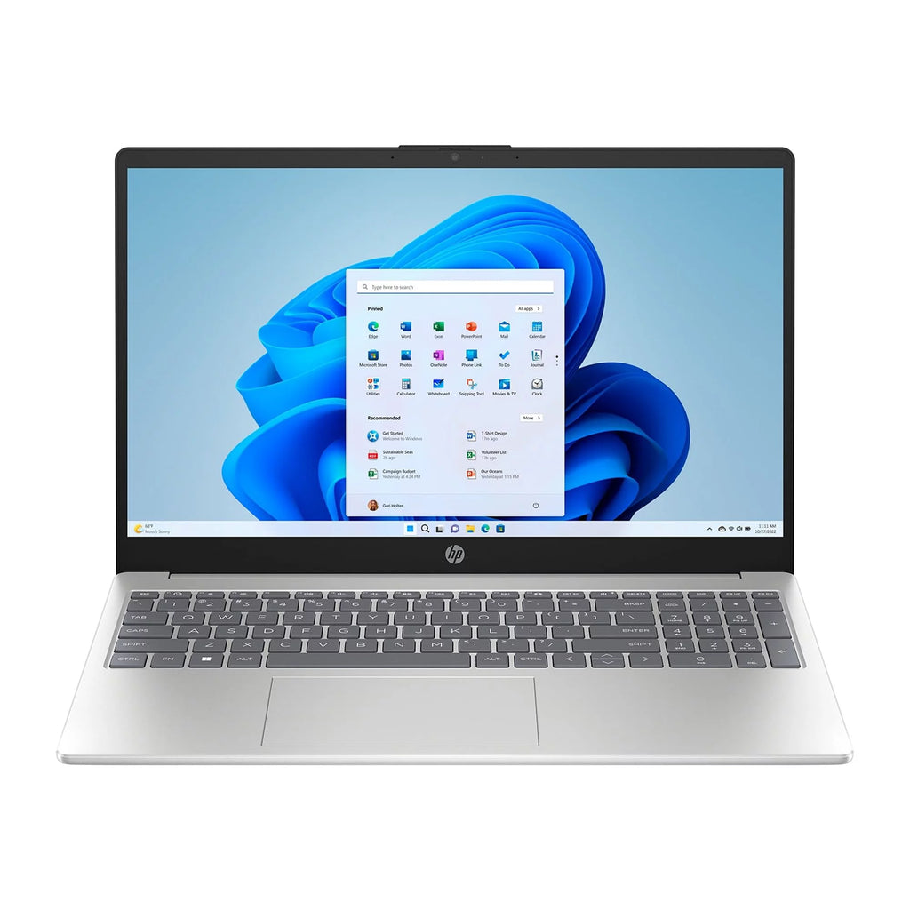 15.6" Laptop, Intel Processor N200, 4GB RAM, 128GB UFS, Natural Silver, Windows 11 Home P25746