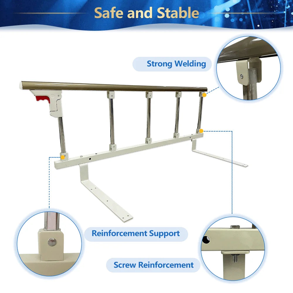 Champagne Bedside Support Rail M162