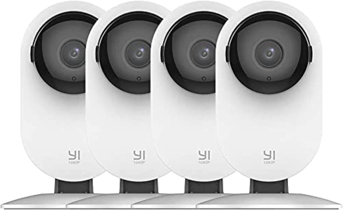 1080p WiFi Indoor Security Camera with Night Vision A376782